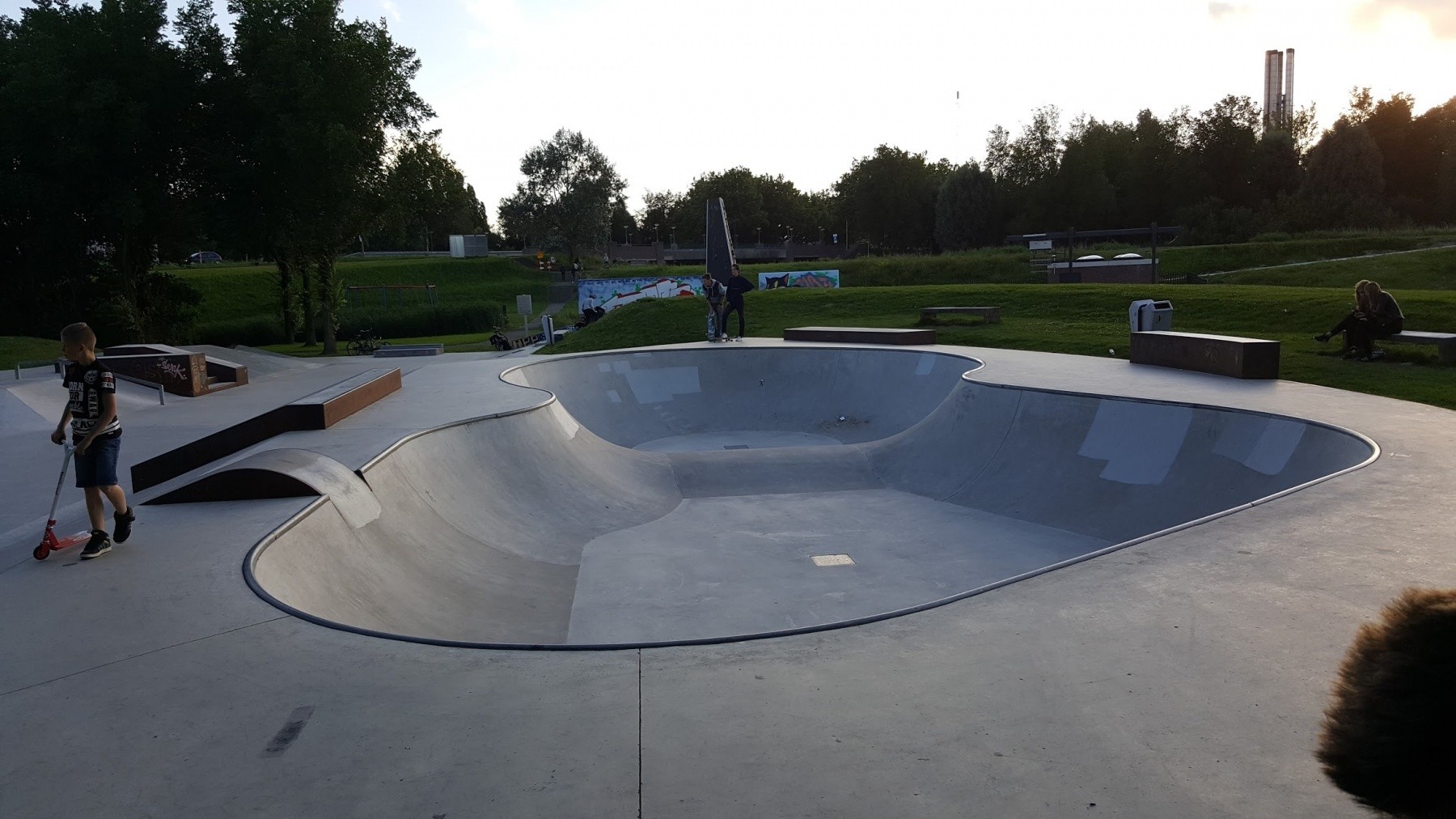 Leeghwaterpark skatepark
